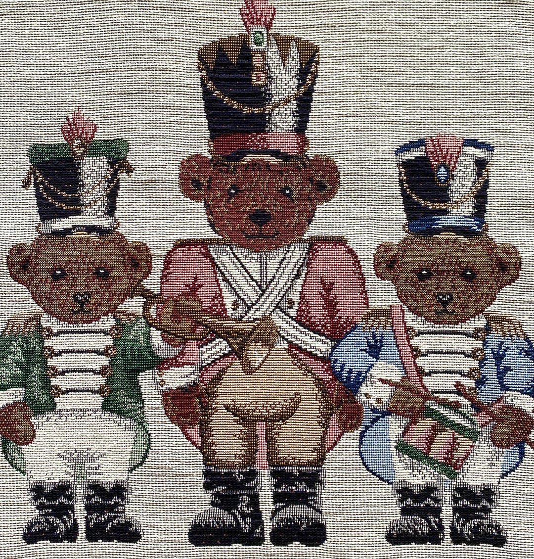 NOUVEAU Olde Greensborough Craft Company Jacquard Tapisserie NOËL