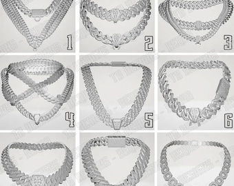 72 FiveM Chain Templates | OBJ Ready | FiveM Chain Models | Download Ready | .gg/minxysdesigns