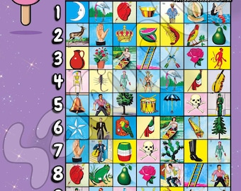 Loteria board 342
