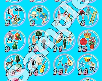 LCS Lotería Board 37