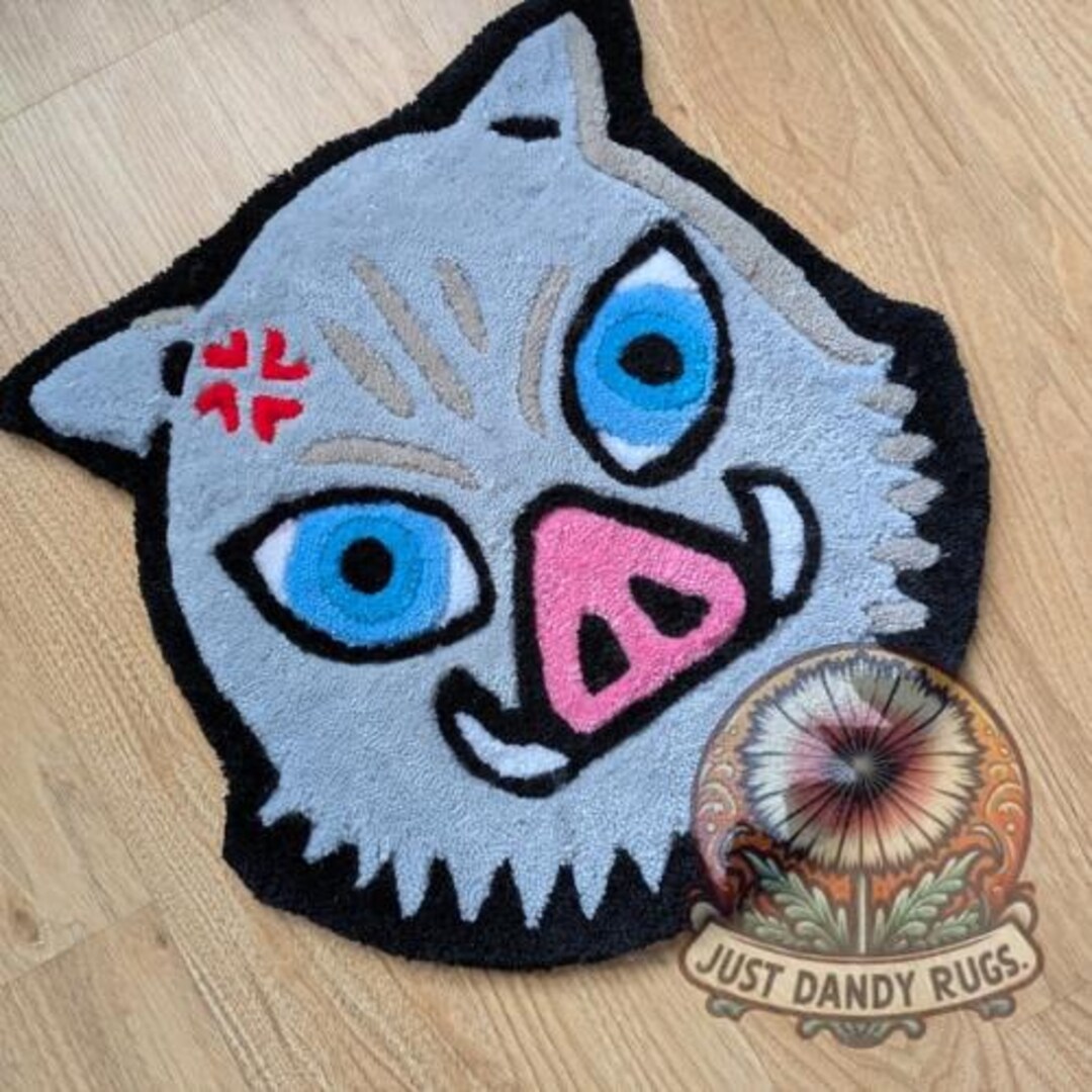 Angry Boar Head Rug - Etsy