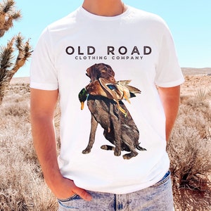 German Wirehaired Pointer T Shirt | Duck Hunting T shirt | Hunting Dogs | Bird Hunting | GWP Shirt | Hunter Christmas Gifts | Duck Hunters