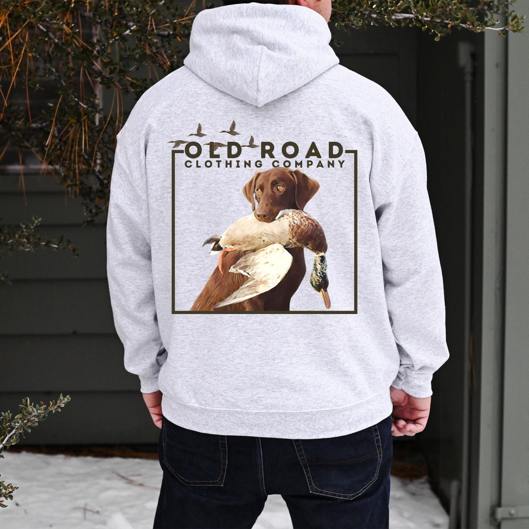 Labrador Retriever Duck Hunting Hoodie Lab Retrieving Duck Duck Hunting Hunting Dog Shirt Chocolate Lab Waterfowl Shirt Etsy