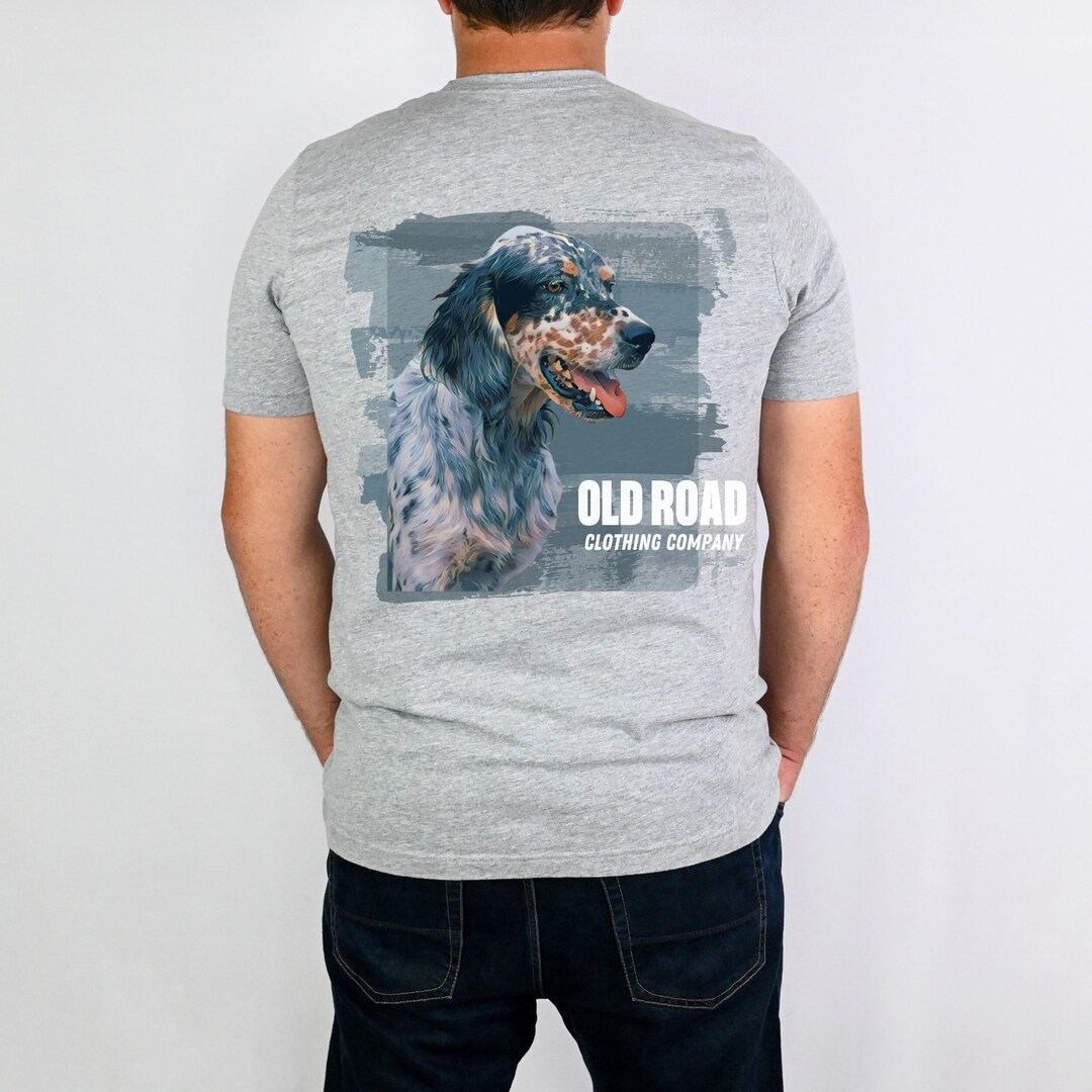 English Setter Tshirt Bird Dog Hunting Shirt Bird Hunting Etsy