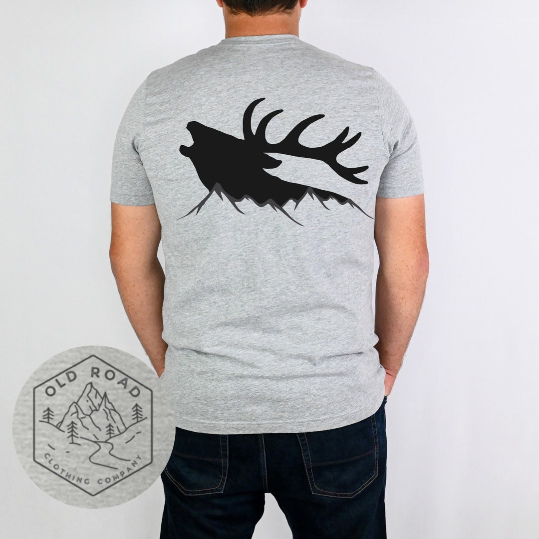 Elk Hunting T Shirt Mens Elk Shirt Womens Hunting Shirt Etsy