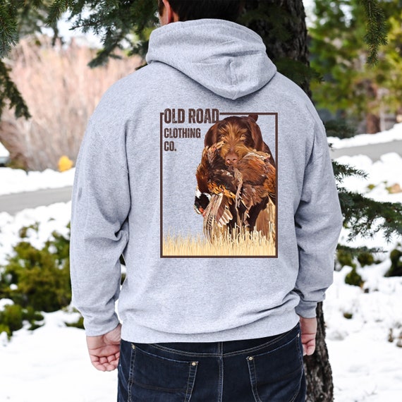 Wirehaired Pointing Griffon Wirehaired Griffon Hoodie Pheasant Hunting Hoodie Hunting Dog Hoodie Etsy