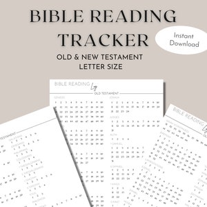 Rastreador de registros de lectura bíblica / Estudio bíblico / Lista de verificación bíblica / Planificador de fe / Carta / Goodnotes