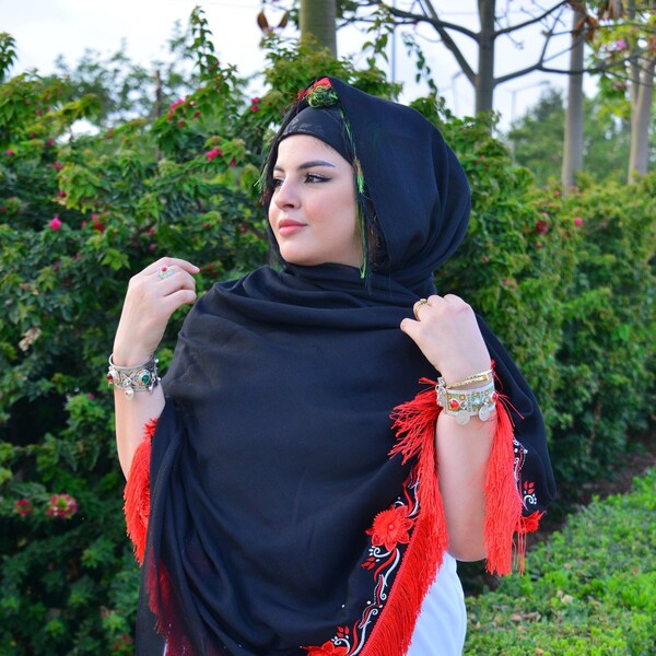 3 Color Moroccan Berber Kaftan || Amazigh Dress For Women || Traditional Wedding Kaftan
