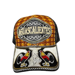 Western Style Cowboy Hat Aguascalientes Trucker Hat Gorra Vaquera Aguascalientes