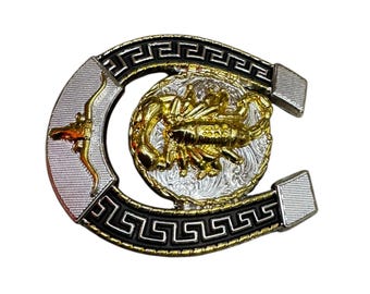 Scorpion Horse Belt Buckle Turquoise Coral Cowboy Native American Country Wester il_1080xN.3975333147_caow.jpg main image 4