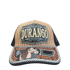 Western Style Cowboy Hat Durango Trucker Hat Gorra Vaquera Durango cachucha