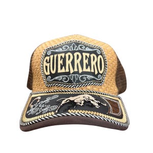 Western Style Cowboy Hat Mexico Trucker Hat Gorra Vaquera Mexico