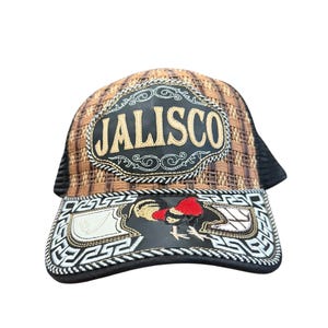 Western Style Cowboy Hat Jalisco Trucker Hat Gorra Vaquera Jalisco