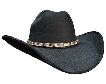 western style hat band toquilla para sombrero vaquero