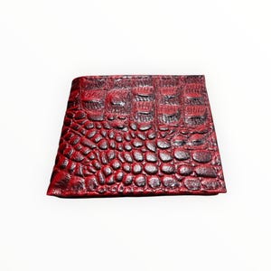 Men’s Crocodile Wallet Billetera de Cocodrilo para Hombre Cartera Lagarto