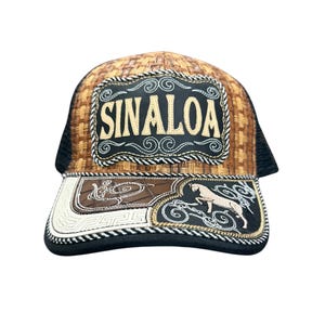 Western Style Cowboy Hat Sinaloa Trucker Hat Gorra Vaquera Sinaloa