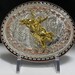 Rodeo Bull Rider Western Cowboy Belt Buckle Hebilla Vaquera Con Jinete En Toro - Foto 5