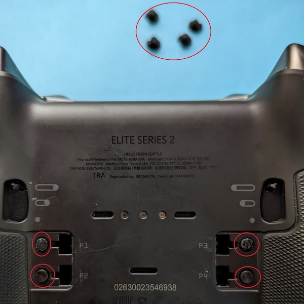 Xbox Elite Series 2 Paddle Button Replacement