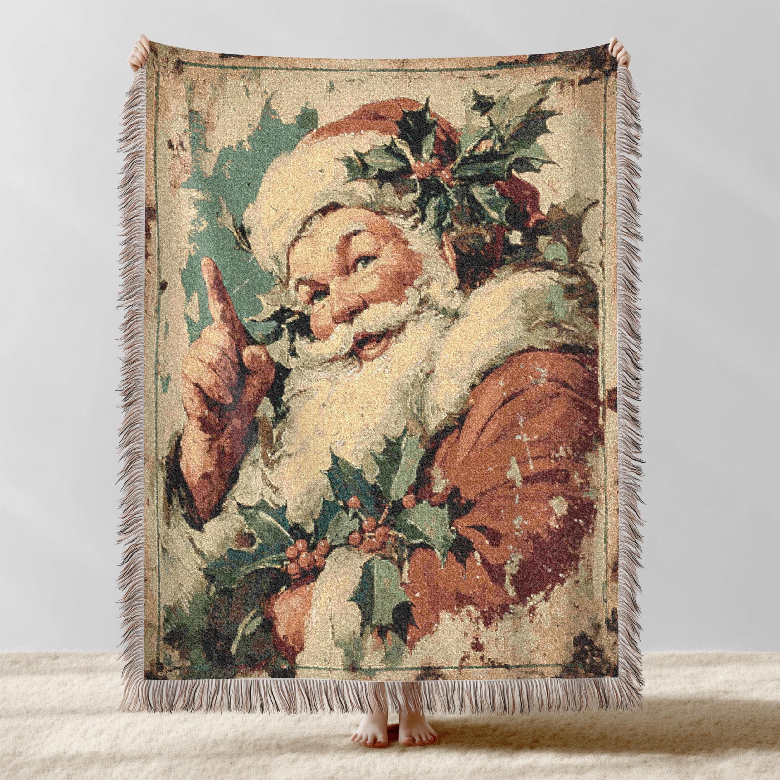 Retro Christmas Blanket - Etsy - Page 2