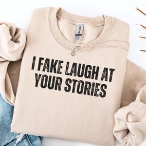 Retro Funny Sweatshirt Meme Funny Trendy Sarcastic Crewneck Gift for Wife Humor Quote Oversized Sweatshirt Minimalist Gift for Best Friend