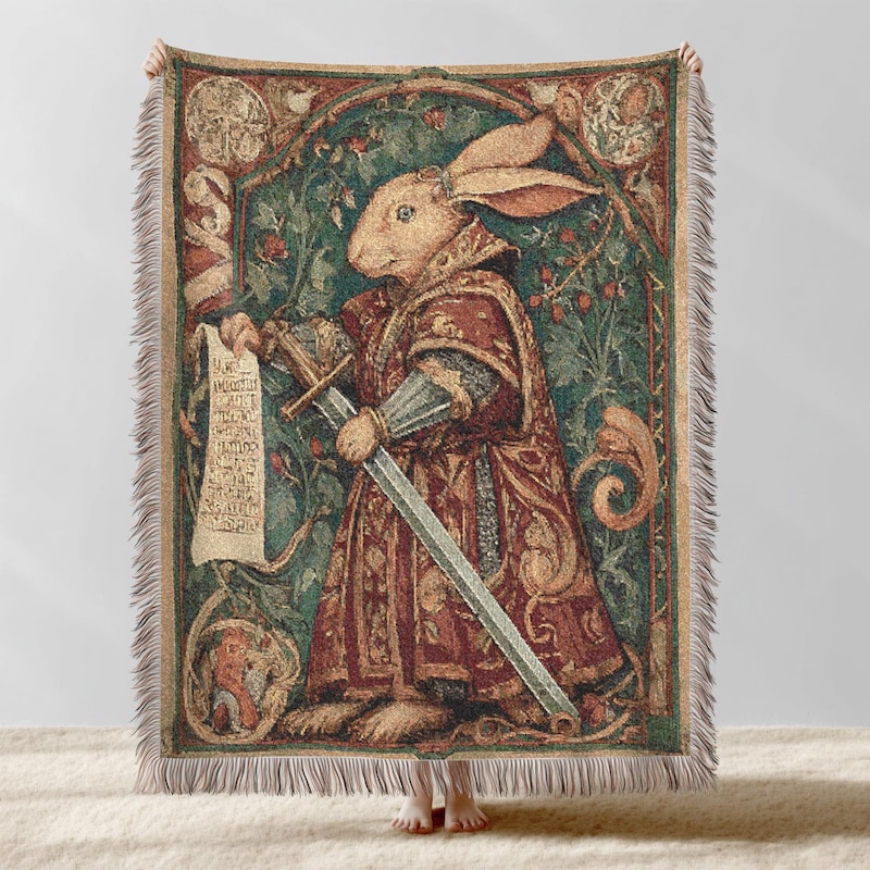 Medieval Rabbits - Etsy