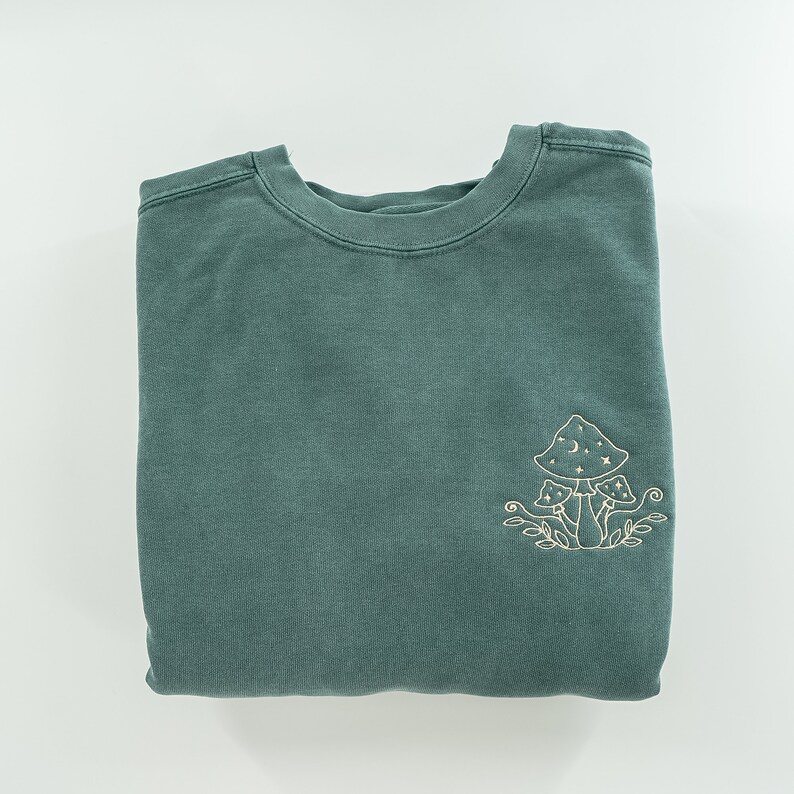 Valley Mushrooms - Embroidered Sweatshirt main image 1