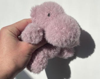 Hippo Knitting Pattern | Plush Toy, Beginner Friendly (Digital PDF Download)
