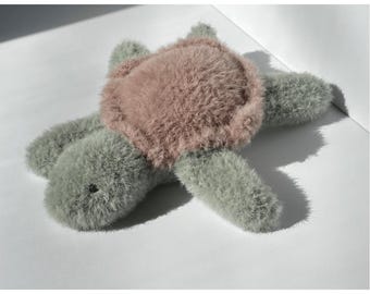 Turtle Knitting Pattern | Plush Toy, Beginner Friendly (Digital PDF Download)