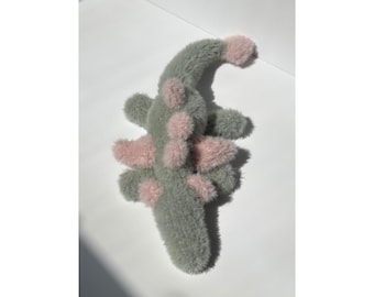 Patrón de tejido de dragón / Peluche, apto para principiantes (descarga digital en PDF)