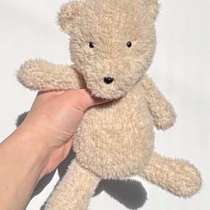 Patrón de tejido de osito de peluche / Juguete de peluche / Descarga digital imagen 2