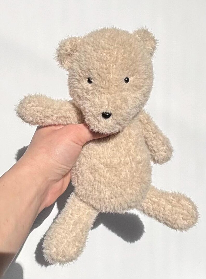 Patrón de tejido de osito de peluche / Juguete de peluche / Descarga digital imagen 2