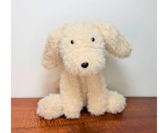 Golden Retriever Knitting Pattern | Plush Toy, Beginner Friendly (Digital PDF Download)