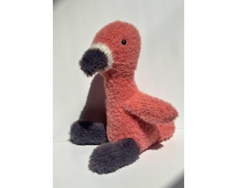 Flamingo Knitting Pattern | Plush Toy, Beginner Friendly (Digital PDF Download)