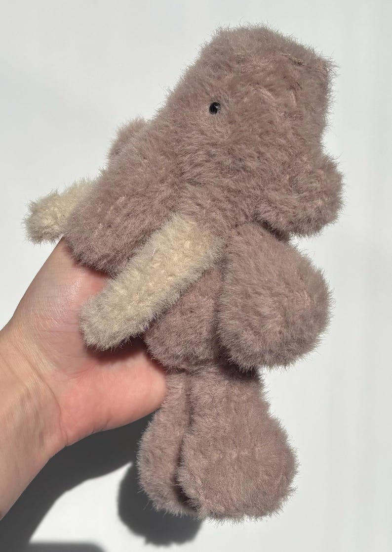 Woolly Mammoth Plush Knitting Pattern | Stuffed Animal Toy | Digital Download image 2