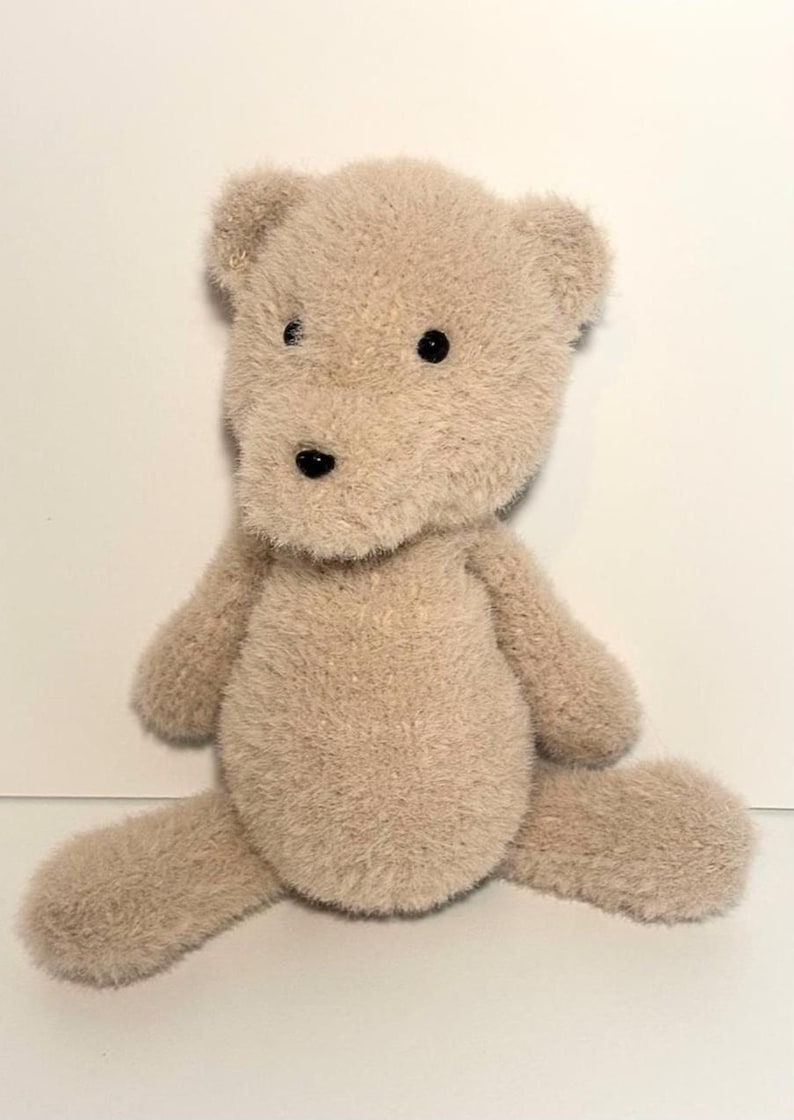 Patrón de tejido de osito de peluche / Juguete de peluche / Descarga digital imagen 1