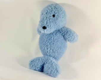 Seal Knitting Pattern | Plush Toy, Beginner Friendly (Digital PDF Download)