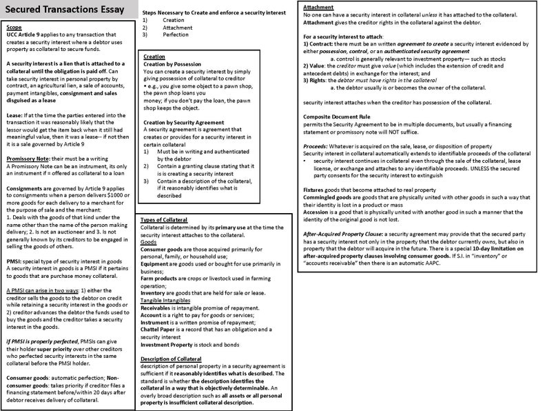 FL Bar Exam Essay Charts Etsy
