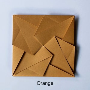 Handmade Origami Tato Envelope, Perfect Wedding or Event Invitation / Thank You Card / Gift Envelope image 6