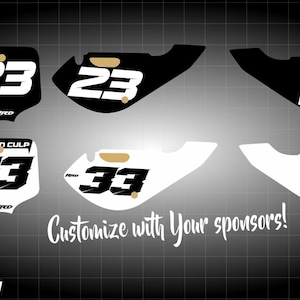 Kit numero Kawasaki KX65