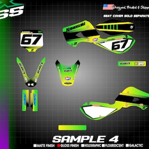Kawasaki KX 65 Full Custom Grafik Kit