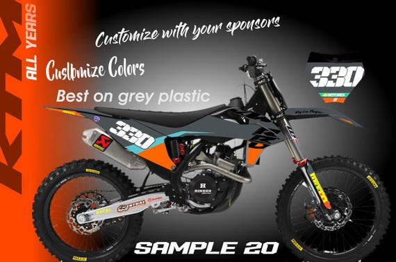 ウェア ^_^ 並行輸入品】 オートバイフレーム プロテクターセット KTM SX