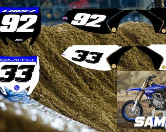 Yamaha YZ65 Number decal kit