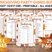 Thanksgiving Games Bundle, 15 Printable Thanksgiving Party Games ...