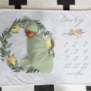 Baby Month Blanket Etsy