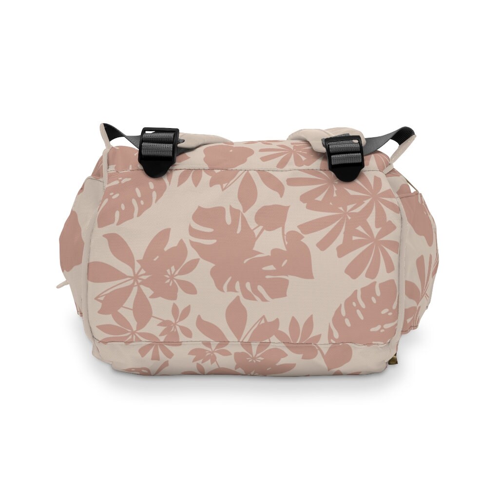 Floral Diaper Backpack Boho Baby Diaper Bag Insulated Etsy