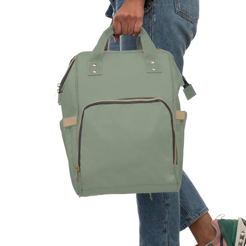 Belle Diaper Bag-Green