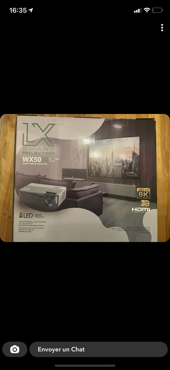 Lx Smart Projector Wx50