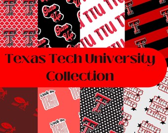 Texas Tech Color Pattern Texas Tech Mascot - Etsy