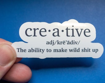 creative definition sticker,funny sticker,laptop sticker,water bottle stickers