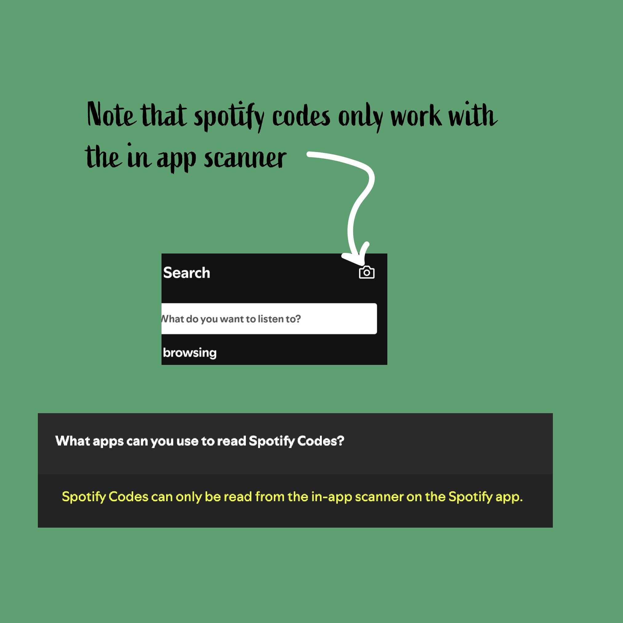 22 Spotify Code Custom Spotify Code Vinyl Sticker Waterproof UV Resistant Music Gift ...